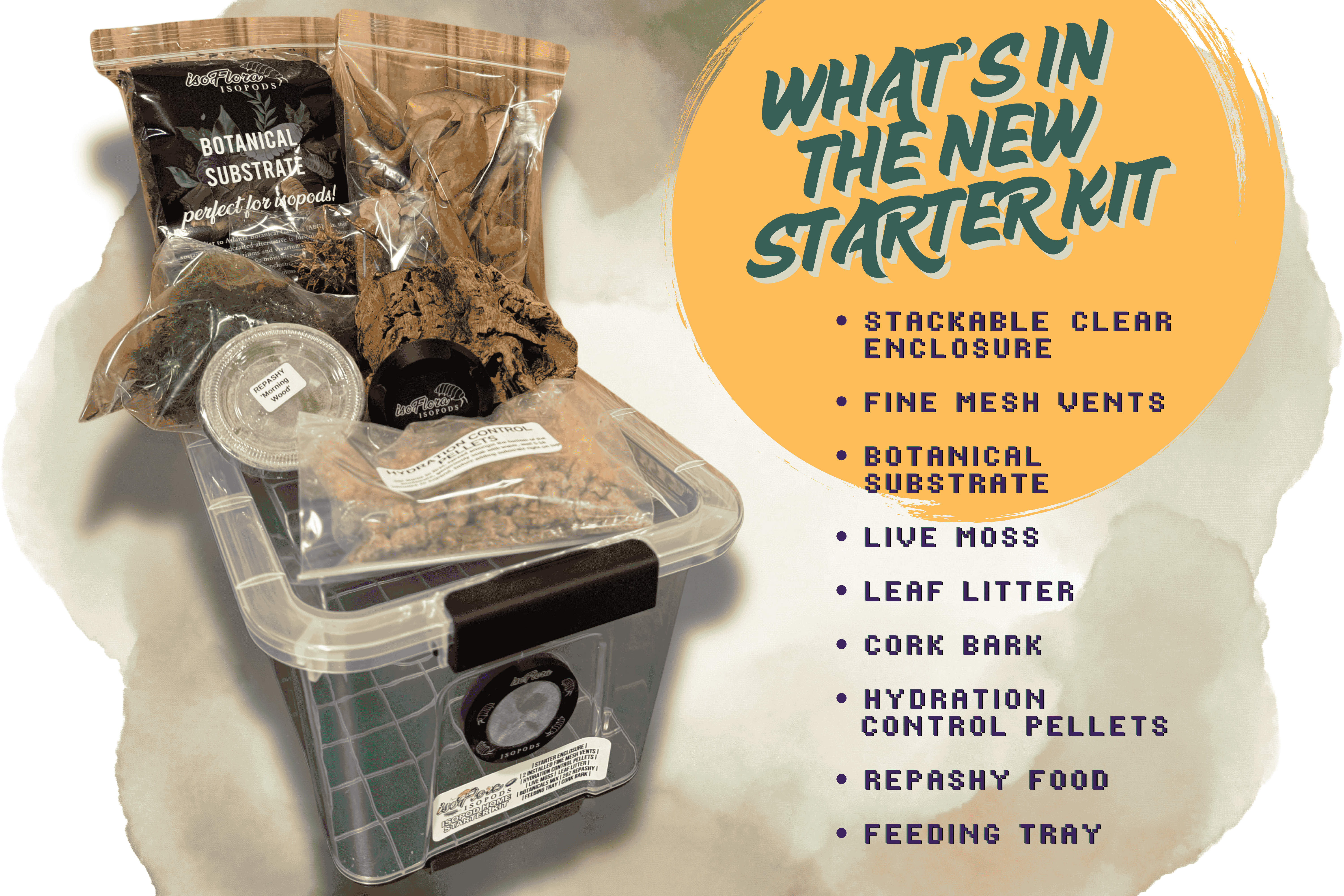 Isopod Home Starter Kit *UPGRADED*